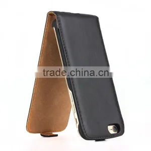 Real Genuine Leather Flip Wallet Slim Case Cover For IPhone 6 Plus thumbnail-1