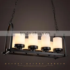 Iron Stone Big Pendant, Industrial Black Latest Design Pendant, Vintage Creative Decorative Huge Stone Chandelier thumbnail-1