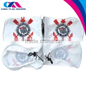 Custom Logo Banner Material Sublimation Print Auto Car Use Side Mirror Flag thumbnail-1