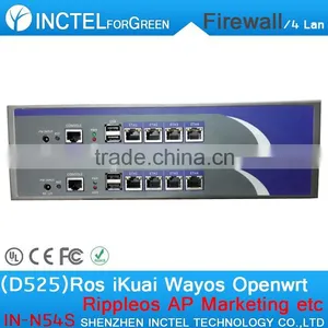 1U BAS Firewall Which Supports Dual Power Supply Dual Fan Industrial Network Appliance Hardware Router CNC thumbnail-1