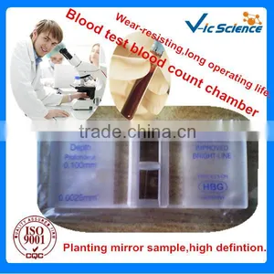 Neubauer-Improved Blood Test Blood Count Chamber With Bright Line thumbnail-1