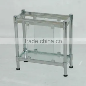 Glass Metal Magazine Display Rack Holder Office Furniture thumbnail-1