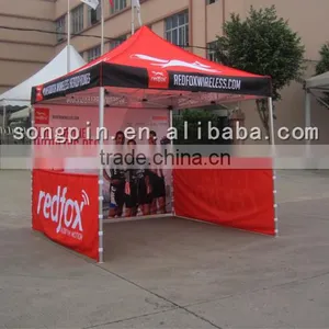 Guangzhou Original Manufacture Heat Transfer Printing Aluminum Pop up Tent thumbnail-3