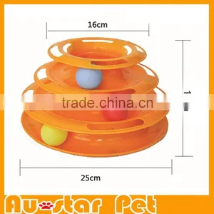 Cat Scratch Pad Three Layers Crazy Cat Toys Funny Pet Products Pet Supplies for Cats Ball Toys thumbnail-1