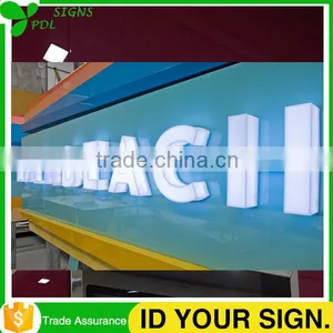 PDL Custom Outdoor Fully Acrylic Whole Lit Led Letters thumbnail-4