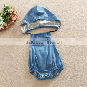 2016 Baby Girl Denim Dress Designs thumbnail-5