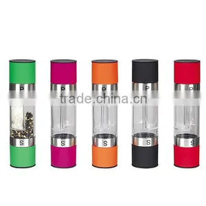 2 in 1 Soft Touch Manual Pepper Mill thumbnail-1