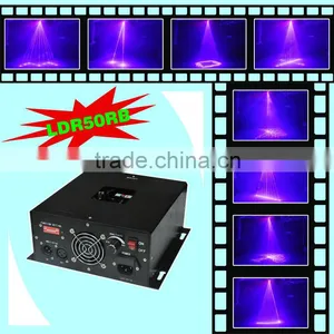 Single Tunnel Fat Beam 500mW Rose Laser Show dj Lighting thumbnail-1