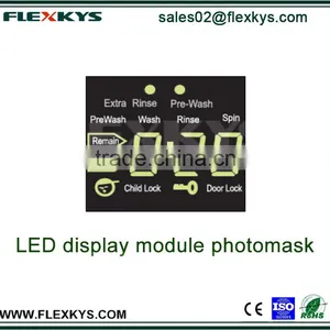 Light-tight Black PC Film Used on LED Display Module for Washing Machine thumbnail-3