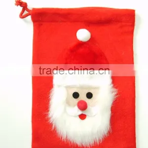 Santa Drawstring Bag thumbnail-1