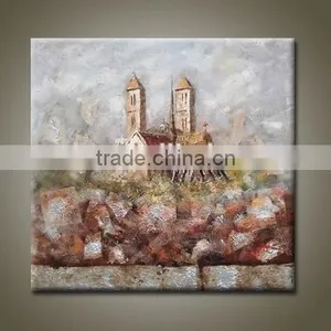 Famous Handmade Landscape Wall Art Oil Painting thumbnail-2
