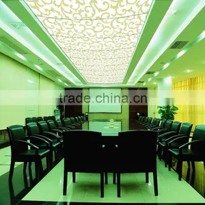 Stretch Large Space Ceiling PVC Printed Ceiling Film thumbnail-1