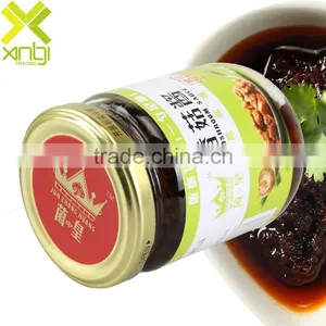 Savory Mason Jar Packed 210g Original Taste Mushroom Sauce With HACCP and FDA Certification thumbnail-4