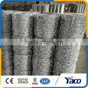Beautiful Surface Treatment BWG14x14 High Tensile Wire Barbed Wire thumbnail-6