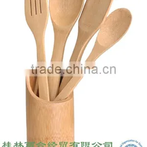Bamboo Knives and Forks,spoon thumbnail-1