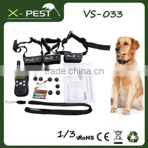 Visson Wholesale Pet Training Products VS-033 Electric Remote Dog Training Collar With Waterproof thumbnail-4