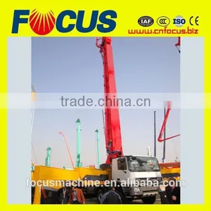 China New Truck Mounted Concrete Boom Pump 21m 25m 28m 32m Concrete Truck With Pump thumbnail-6