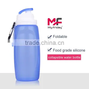 BPA Free Food Grade Leak-proof Silicone Filter Water Bottle thumbnail-2
