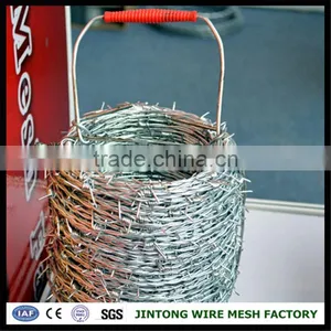 Galvanized Barbed Wire Weight per Roll Barbed Wire Fabric thumbnail-1