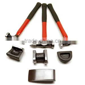 7pc Professional Drop Forged Auto Body Repair Kit Fibre Handles thumbnail-2