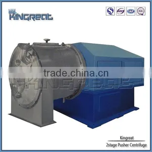 Duplex Stainless Steel Continuous Centrifuge for Sea Salt Dewatering thumbnail-1