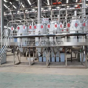 100TPD Bangladesh Fresh Rice Bran Oil Refning System thumbnail-2