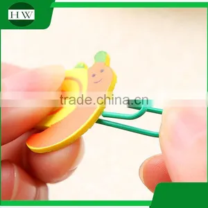 Office Stationery Personalized Wooden Cartoon Animal Paper Clip Holder thumbnail-3