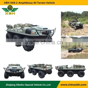 XBH 6x6-2 2017 New Multifunction Amphibious Vehicle UTV ATV Desert Swamp River All Terrains Car thumbnail-1