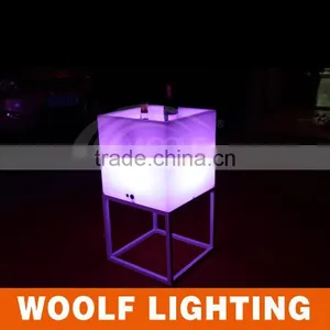 Bright Color Luminous Led Light Planter Flower Pots thumbnail-3