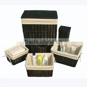 Exqusite Slim Storage Basket Wicker/willow Basket thumbnail-1