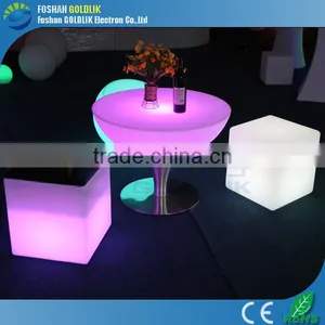 Fashion Design Led Sofa/ Led Bar Table/ Nightclub/ Led Furniture GKT-056DK thumbnail-1