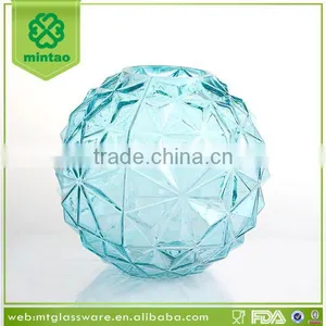 Handblown Cheap Colored Glass Flower Vases thumbnail-2