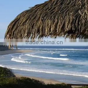 PVC Eco Friendly Vocation Synthetic Thatch Roof thumbnail-1