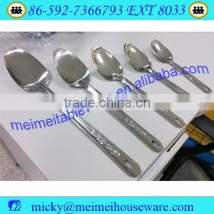 Long Handle Stainless Steel Rice Serving Spoon thumbnail-1