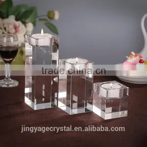 European Style Golden Crystal Glass Candelabra Centerpieces Wedding thumbnail-3