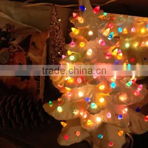 White Ceramic Christmas Tree Light thumbnail-4