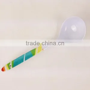 Meneed Kids Custom Design Colorful Plastic Spoon Soup Spoon thumbnail-1