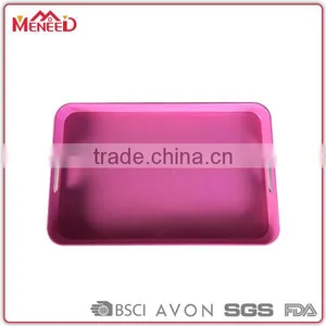 Rectangle Pink Vegetable Plastic Food Tray/egg/seedling/cable/serving Tray Inch Disposable Food Tray thumbnail-1