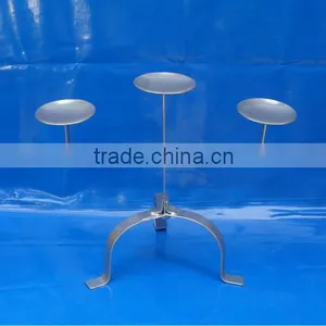 5-Lites Iron Candle Stand thumbnail-1