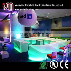 Hot Sale Led Nightclub Furniture Illuminated Bar Counter thumbnail-4