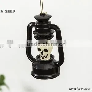 Modern Small Plastic LED Skull Table Lamp Halloween Hanging Decoration thumbnail-3
