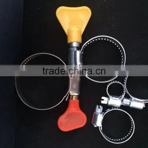 High Quality 12mm Germany Non-standard Bufferfly Double Bolt Hose Clamps T Clamps thumbnail-1