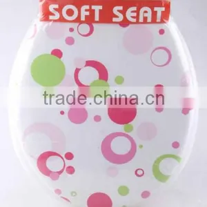 1pc Plastic Soft Toilet Seat Cover thumbnail-2
