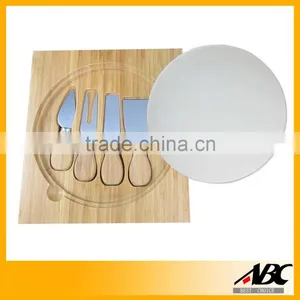 Cheese Cutting Board With Cheese Slicer thumbnail-5