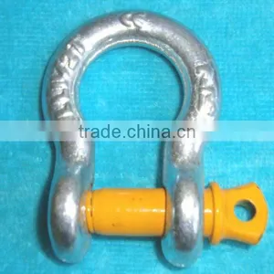 Hot Dip Galvanized Drop Forged Anchor Shackle thumbnail-3