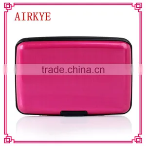 Wonder Colorful Business New Aluminum ID Credit Card Wallet Case Holder Metal thumbnail-1