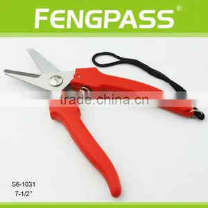 S6-1031 Comfortable Handle Pruning Shear Garden Scissors thumbnail-2