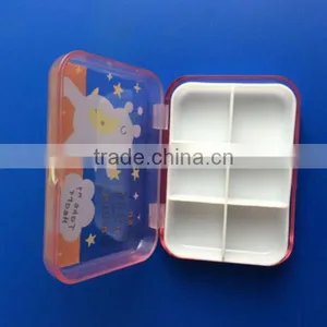 Custom Promotional Rectangle Cartoon Plastic Pill Box,custom Cartoon Plastic Pill Box,custom Cartoon Plastic Pill Box Supplier thumbnail-1