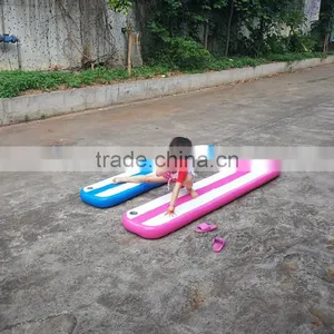 Factory Price Inflatable Air Tumble Track Widely Used Gymnastic Gir Tumble Mat DWF Inflatable Air Yoga Track thumbnail-3