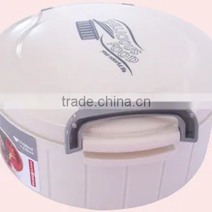 Round Shape Plastic Food Container With Soup Box and Spoon thumbnail-3